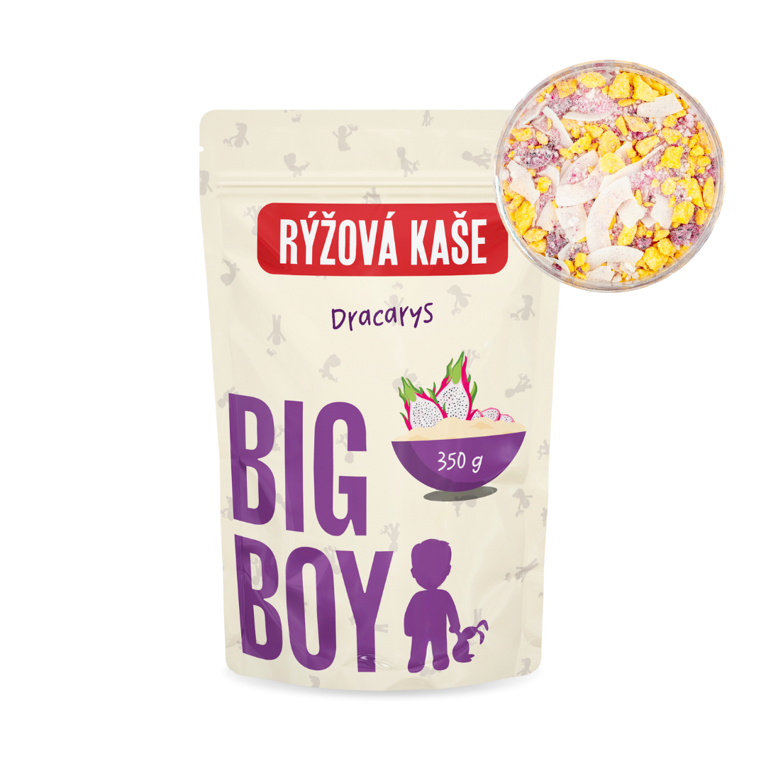 BIG BOY® Rýžová kaše Dracarys 350g Eko varianta