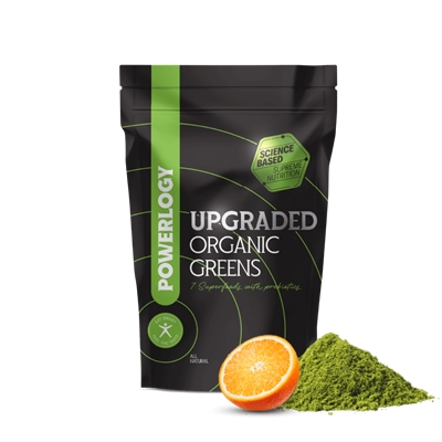 Powerlogy Upgraded Organic Greens 300 g Powerlogy Upgraded Organic Greens 300 g