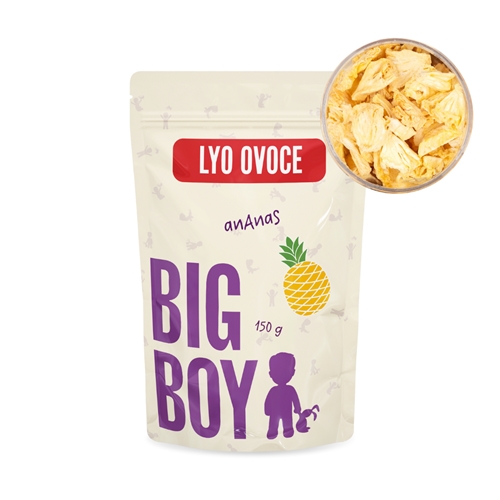 BIG BOY® Ananas kousky lyofilizované 150 g