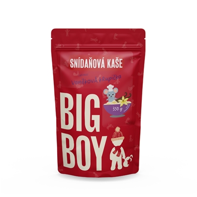 BIG BOY® Rýžová kaše Vanilková krupička 350g