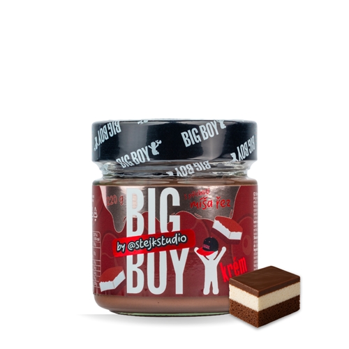 BIG BOY® Krém s příchutí Míša řezu by @stejkstudio 220g