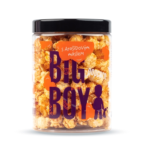 BIG BOY® Popcorn s arašídovým máslem 90g
