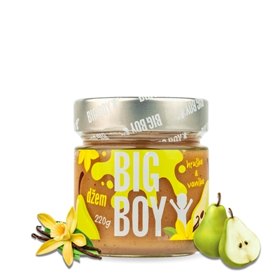 BIG BOY® Hruškový džem s Vanilkou 220g