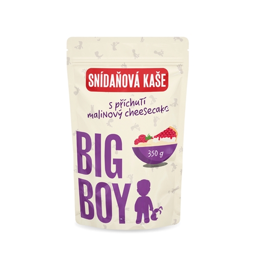 BIG BOY® Kaše malinový cheesecake 350g