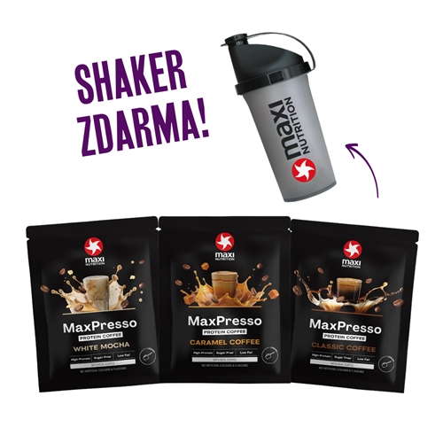 MaxPresso Coffe 3ks + Shaker zdarma