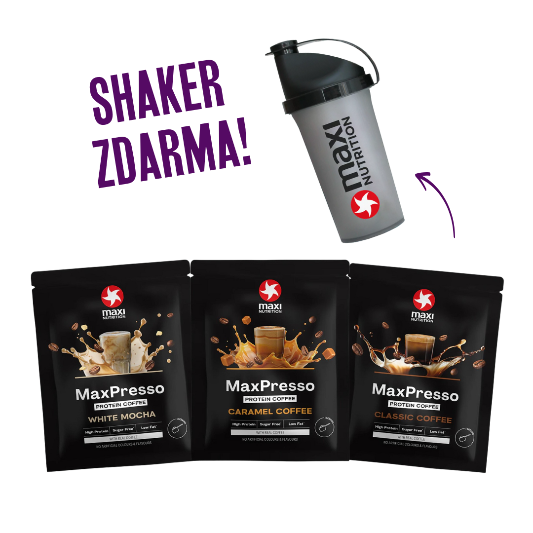 MaxPresso Coffe 3ks + Shaker zdarma