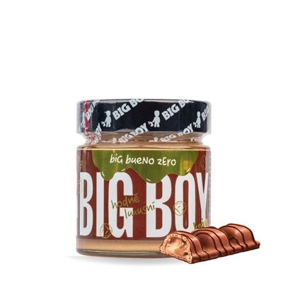 BIG BOY® Big Bueno zero - Jemný lískový krém s březovým cukrem 220g BIG BOY® Big Bueno zero - Jemný lískový krém s březovým cukrem 220g